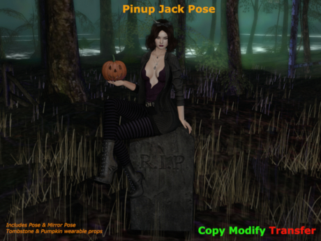 Second Life Marketplace - AIDoV - Pinup Jack Pose